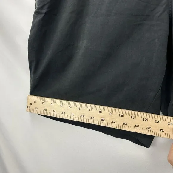 Tommy Bahama Mens 40 Black Tencel Blend Flat-Front Shorts Casual Lightweigh - Picture 5 of 14